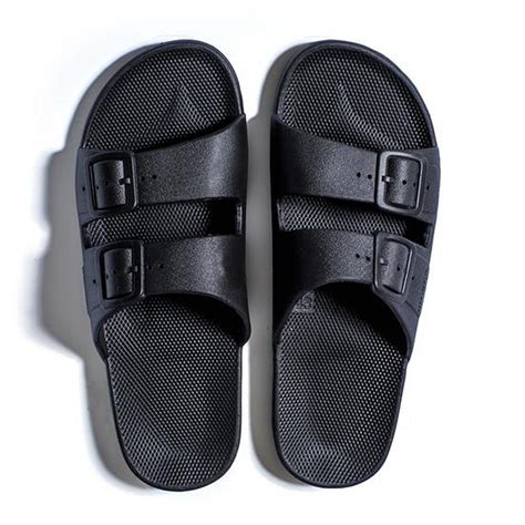 Men's Black Slides 